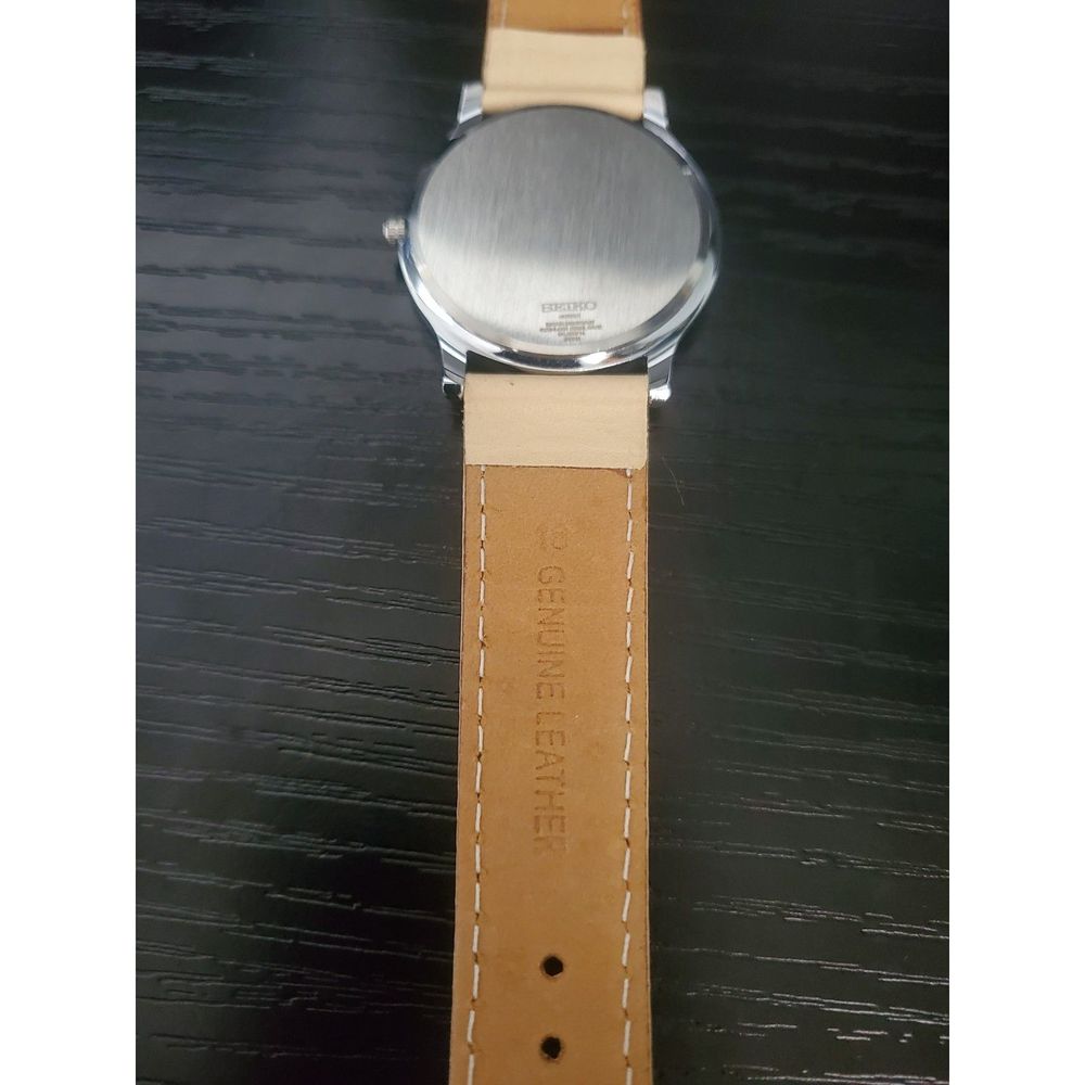 🔥RARE VINTAGE New Old Stock Seiko Slim SM52 33MM Japanese Men Wrist Watch - Picture 4 of 4